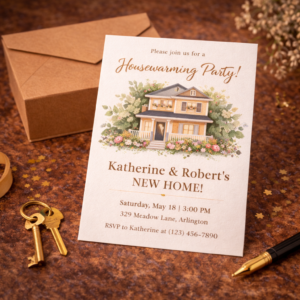 Housewarming Ceremony Invitations