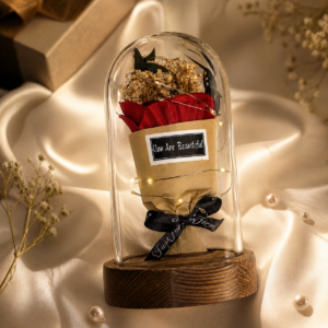 Eternal Rose Glow Dome - Return Gift