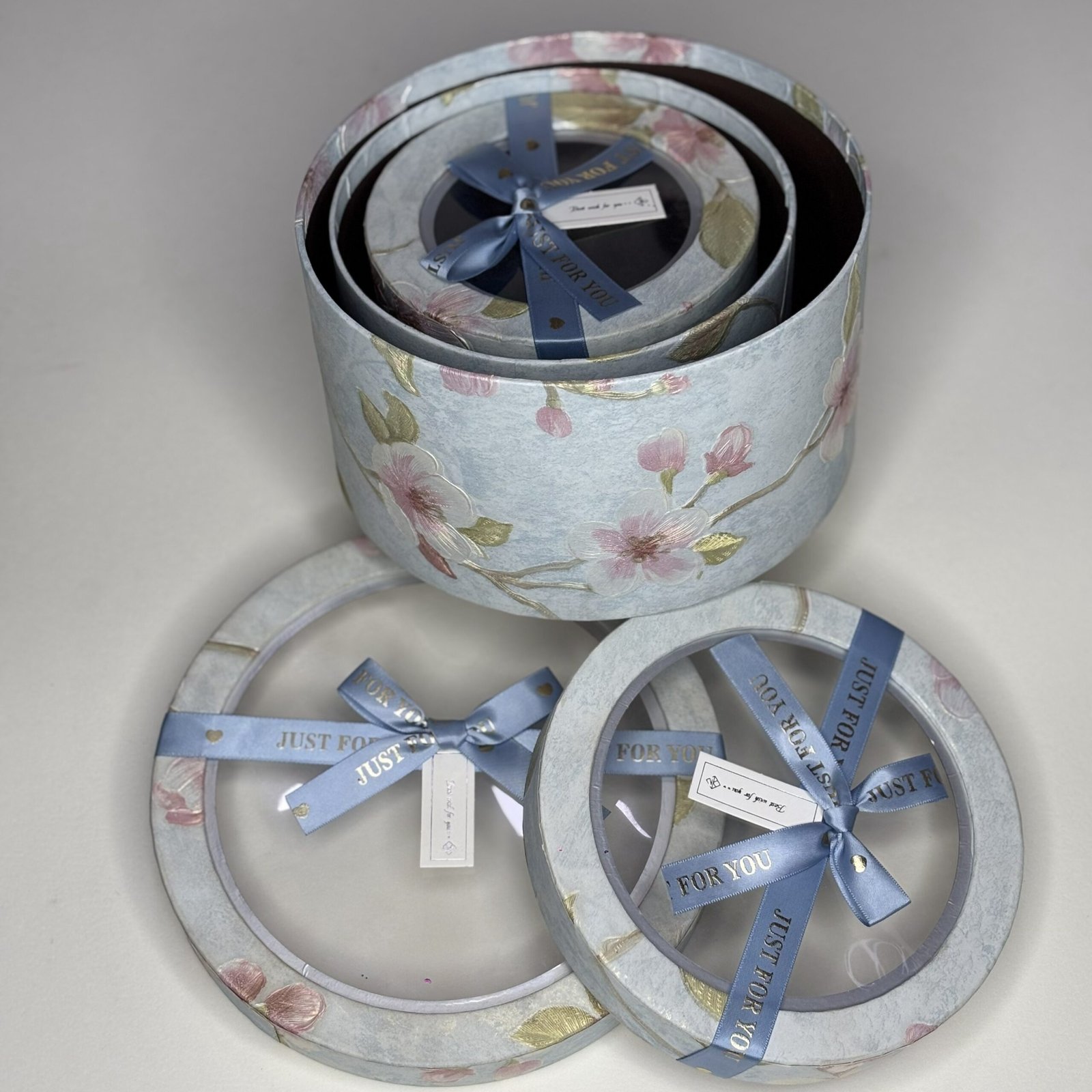 Premium Floral Window Gift Box Collection
