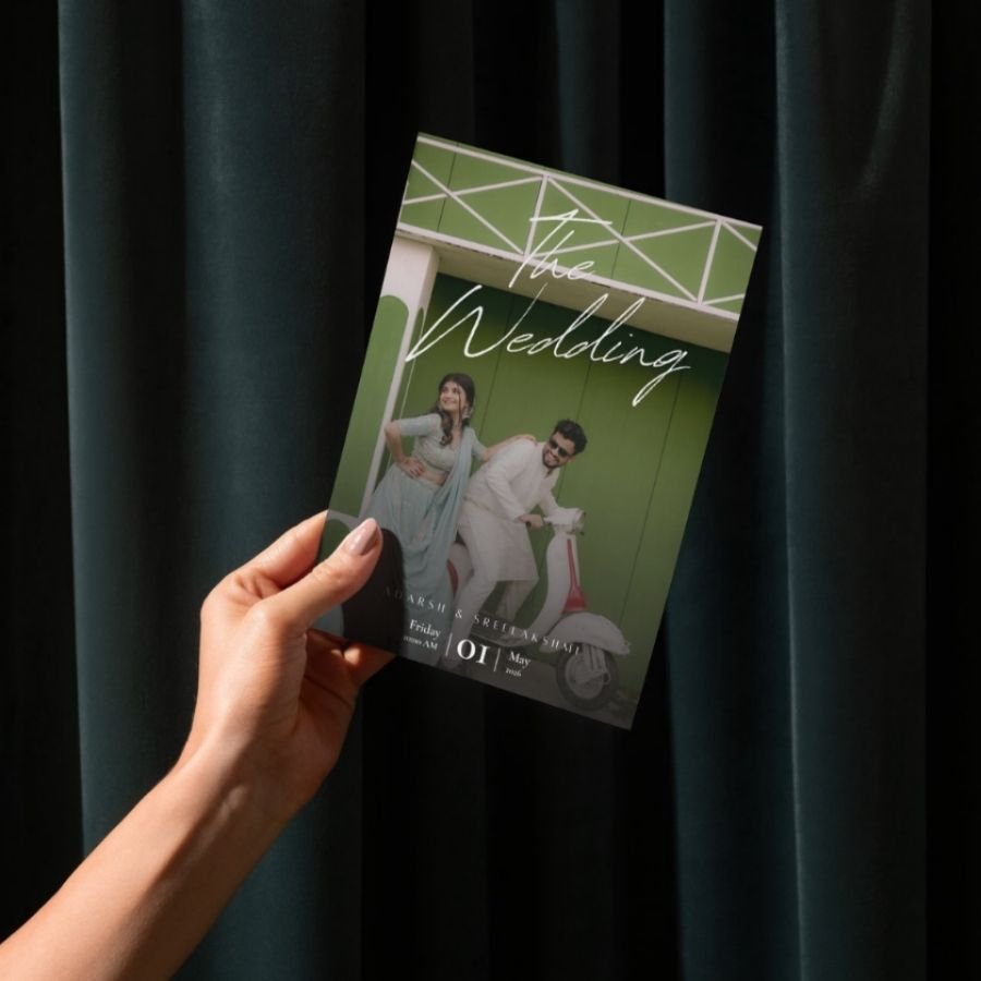 Modern Photo Wedding & Reception Invitation - Image 2
